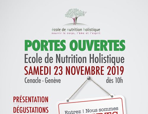 Découvrez une approche globale et humaniste de la nutrition et de la santé portes ouvertes ENH 2019